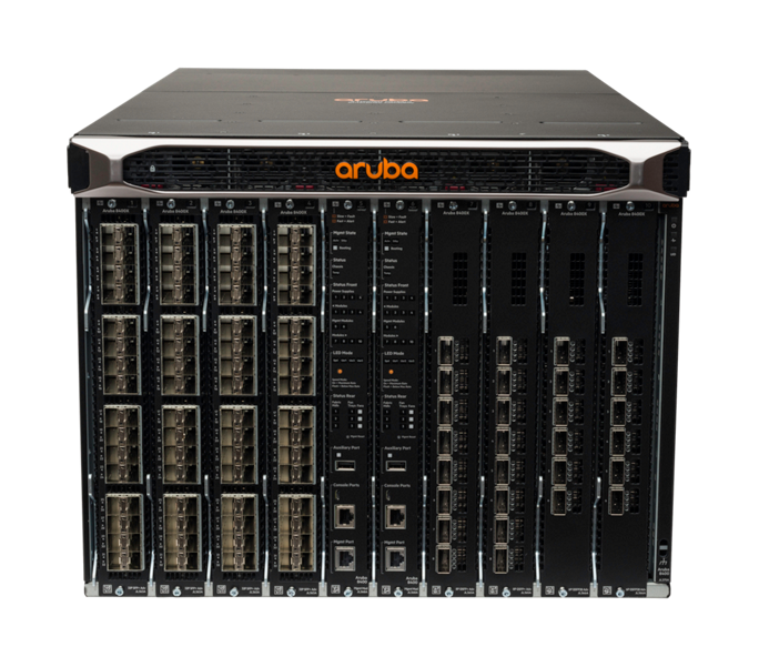 You Recently Viewed HPE Aruba Networking JL375A 8400 8-slot Network Equipment Chassis 8U Image