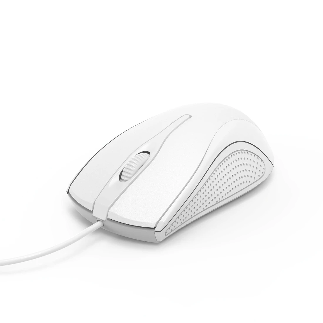 Hama 00182603 MC-200 Optical 3-Button Mouse, Cabled, white