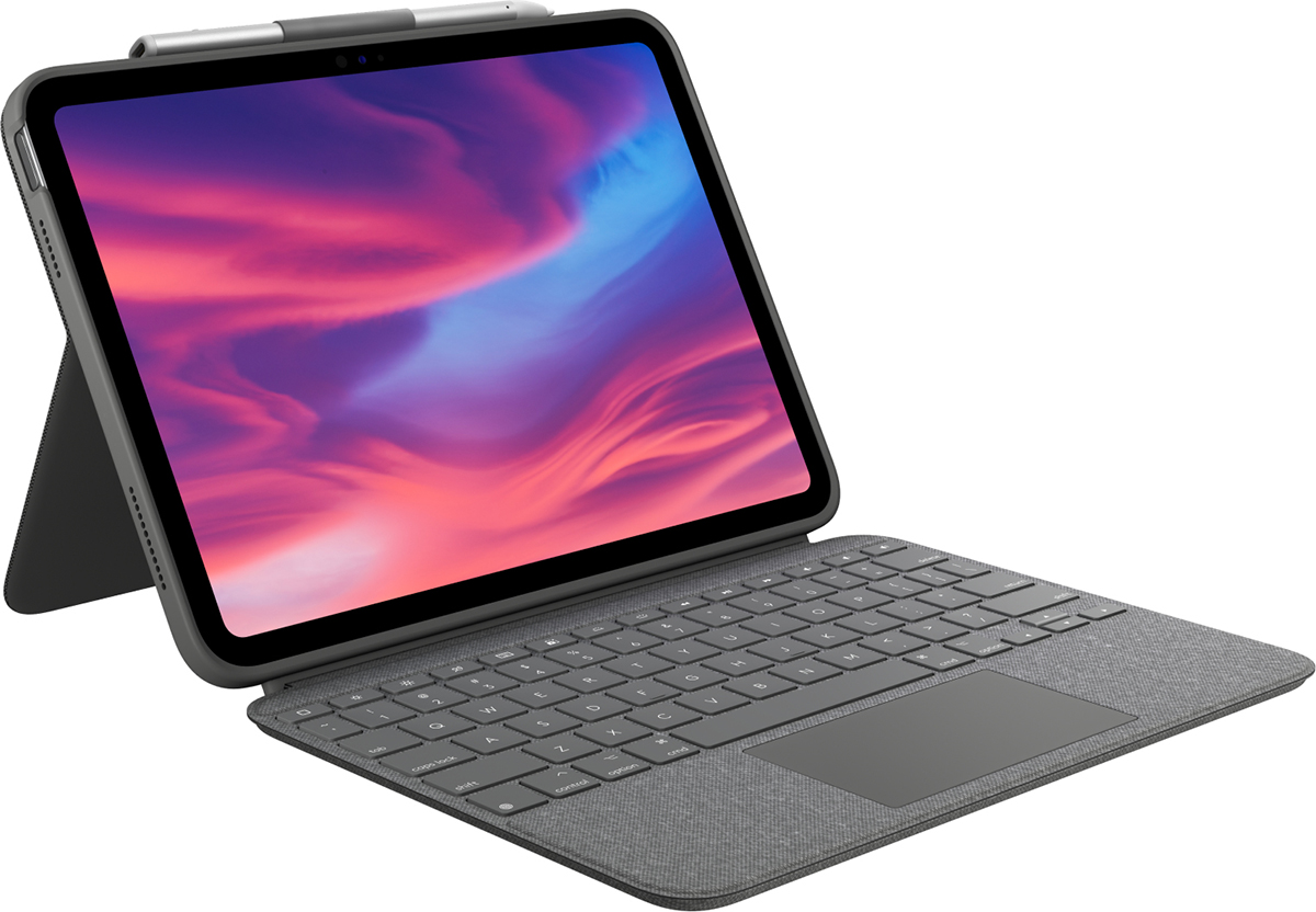 You Recently Viewed Logitech 920-011441 Combo Touch For iPAD, (7th, 8th, 9th & 10th gen) - OxFord Grey  Image