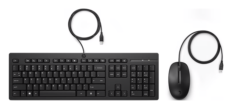 You Recently Viewed HP 286J4AA#ABU 225 Wired Mouse and Keyboard Combo Image
