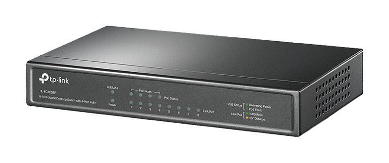 You Recently Viewed TP-Link TL-SG1008P 8-Port Gigabit Unmanaged Switch with PoE Image