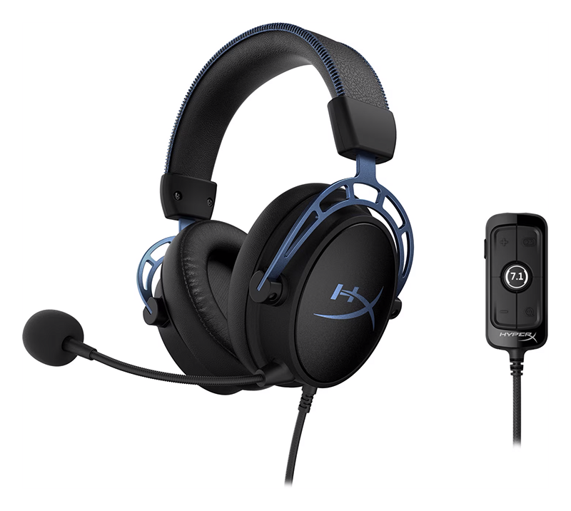 You Recently Viewed HP 4P5L3AA HyperX Cloud Alpha S Gaming Headset Black-Blue Image