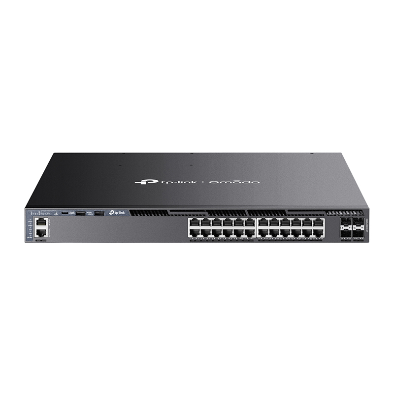 TP-Link SG6428XHP 24-Port L3 Managed GbE PoE+ Access Switch