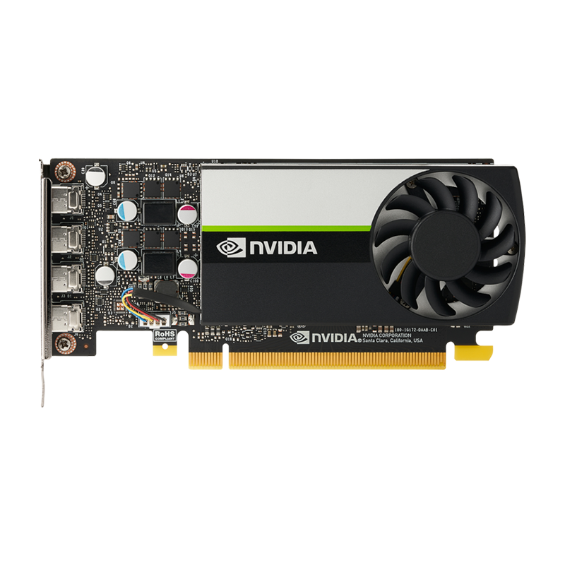 You Recently Viewed HP 5Z7D8AA NVIDIA T1000 8 GB 4mDP Graphics Image