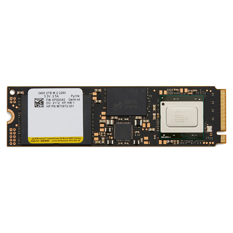 You Recently Viewed HP 6D8L6AA#ABB 2TB PCIe-4x4 NVMe TLC M.2 Solid State Drive Image