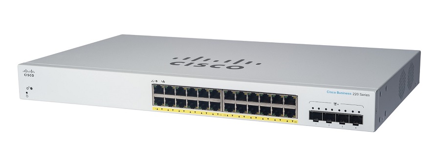 You Recently Viewed Cisco Business 220 CBS220-24P-4G 24 Ports Layer 2 PoE Switch - 195 W PoE Budget Image