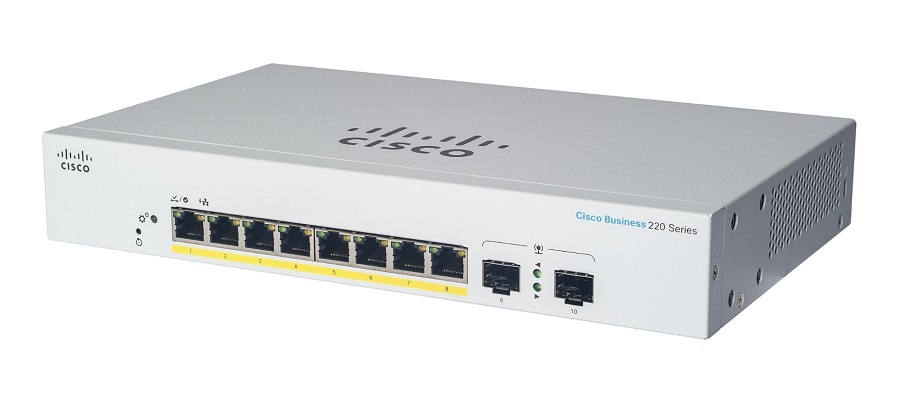 You Recently Viewed Cisco Business 220 CBS220-8T-E-2G 8 Ports Layer 2 Ethernet Switch Image