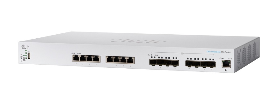 You Recently Viewed Cisco Business 350 CBS350-16XTS 8 Ports 10-Gigabit Layer 3 Switch Image