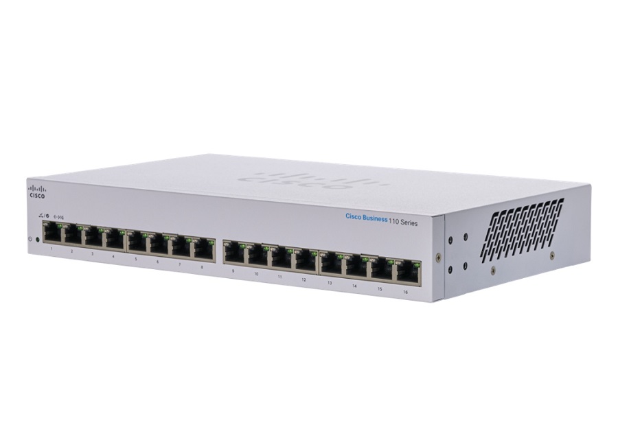 You Recently Viewed Cisco Business 110 CBS110-16T 16 Ports Layer 2 Switch Image