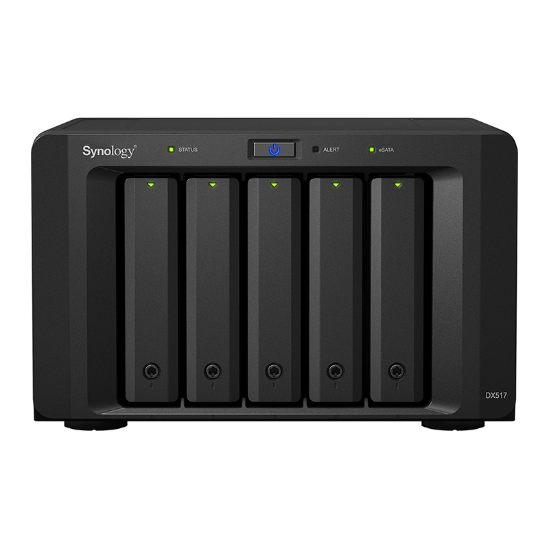 You Recently Viewed Synology DX517 5-bay capacity expansion for Synology DiskStation Image