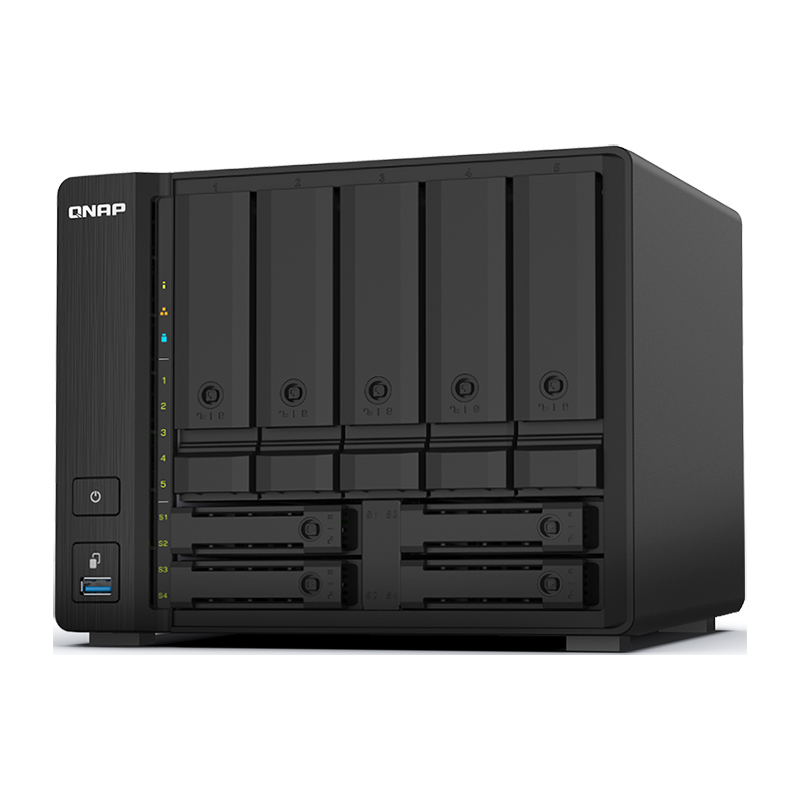 You Recently Viewed QNAP TS-932PX-4G 4-core 1.7GHz 4GB 9 Bay Desktop NAS Image