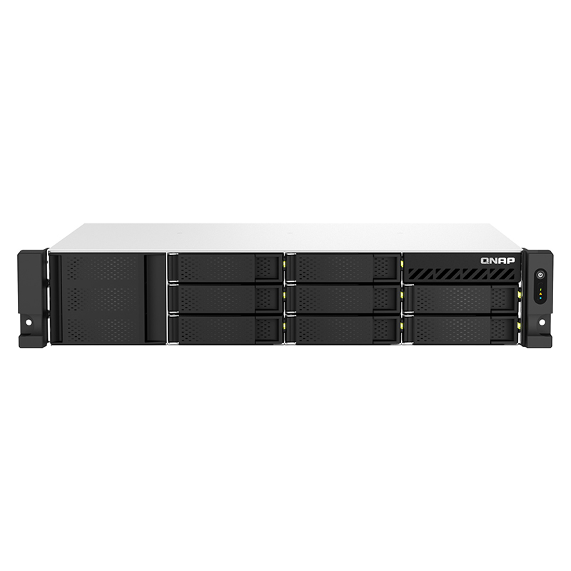 You Recently Viewed QNAP TS-864eU-RP-8G 4-core 2.9 GHz 8GB RAM 2U Rackmount 8 Bay NAS Image