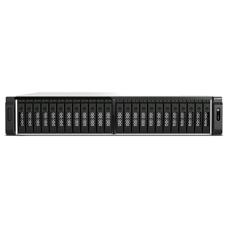 You Recently Viewed QNAP TS-h3077AFU-R7-64G 8-core 5.3GHz 64GB 2U Rackmount 30 Bay NAS Image