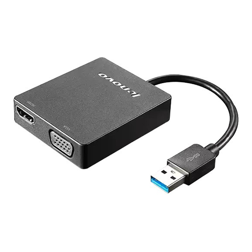 You Recently Viewed Lenovo 4X90H20061 Universal USB 3.0 to VGA/HDMI Adapter  Image