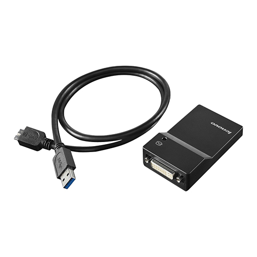 You Recently Viewed Lenovo 0B47072 USB 3.0 to DVI/VGI Monitor Adapter  Image