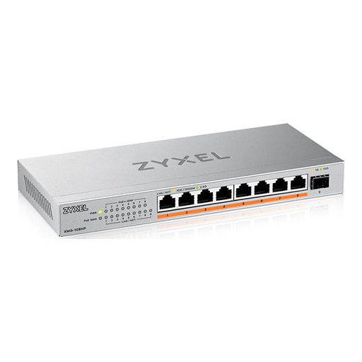 You Recently Viewed Zyxel XMG-108 8 Port SFP+ Desktop Unmanaged Switch Image