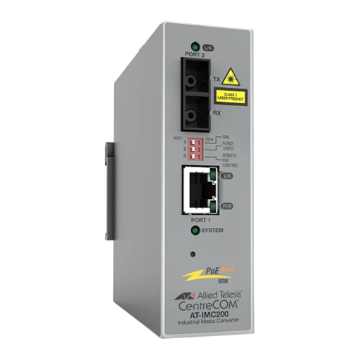 You Recently Viewed Allied Telesis AT-IMC200TP/SC-980 100Mb LAN SC multi-mode Industrial Fibre media converter Image