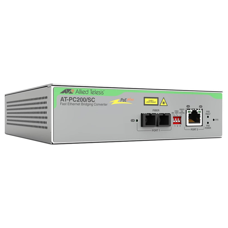 You Recently Viewed Allied Telesis AT-PC200/SC-960 100Mb LAN SC RJ-45 Fibre media converter Image