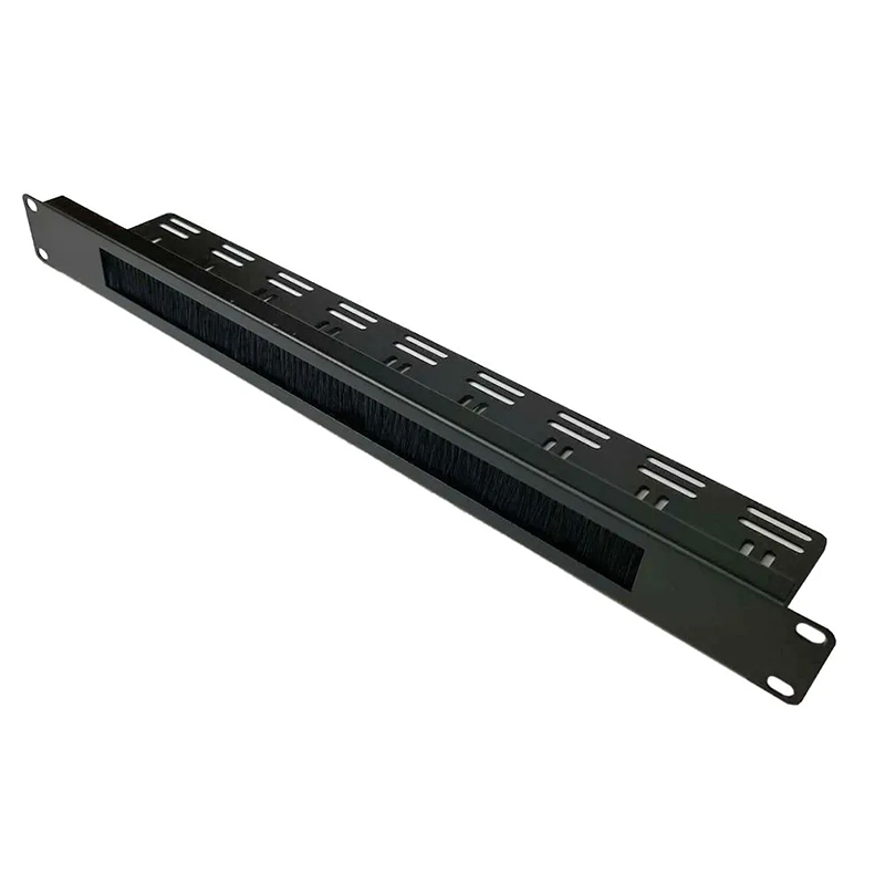 You Recently Viewed 1U UK Made Brush Strip Lacing Panel - Black Image