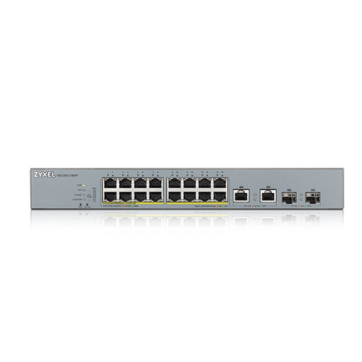 You Recently Viewed Zyxel GS1350-18HP 16-port GbE Smart Managed PoE Switch Image