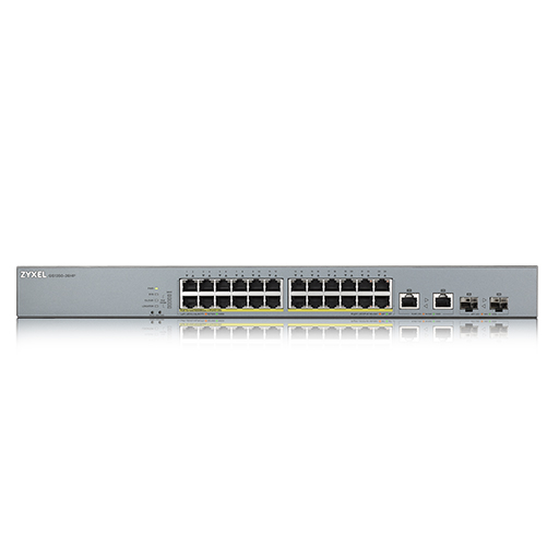 You Recently Viewed Zyxel GS1350-26HP 24-port GbE Smart Managed PoE Switch Image