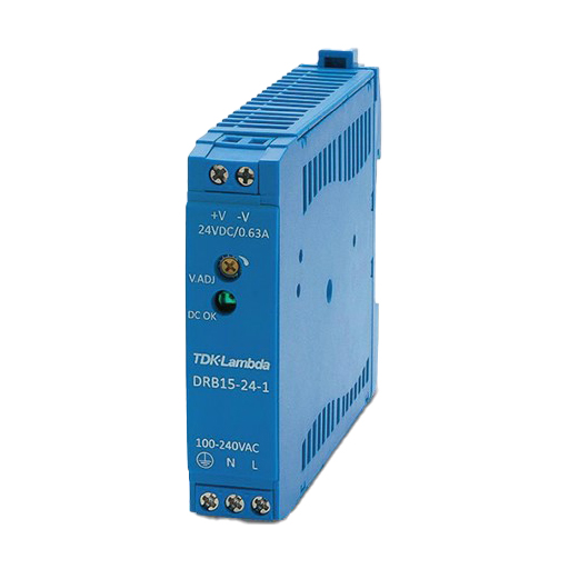 Allied Telesis AT-DRB15-24-1 15W 24V Output DIN Rail Mount Power Supply