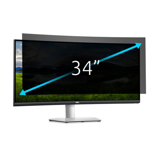 You Recently Viewed Kensington 628903 Privacy Screen Filter for 34in Monitor 21:9 DellC3422WE 2-Way Removable Image