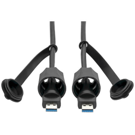 Eaton U325-IND USB-A Male to USB-A Male Cable, SuperSpeed, 3.0/3.1, Industrial