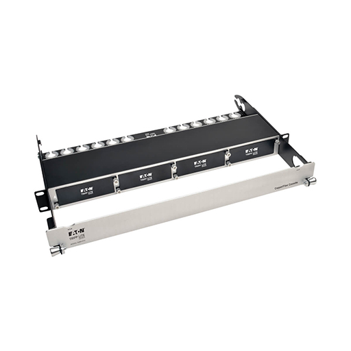 Eaton N484-01U Copper/Fiber Enclosure for 4 High-Density Cassettes, 1U
