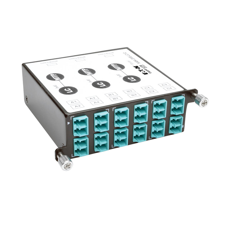You Recently Viewed Eaton N484-3M8-LC12 40/100Gb Breakout Cassette, 40Gb to 4 x 10Gb, 100Gb to 4 x 25Gb Image