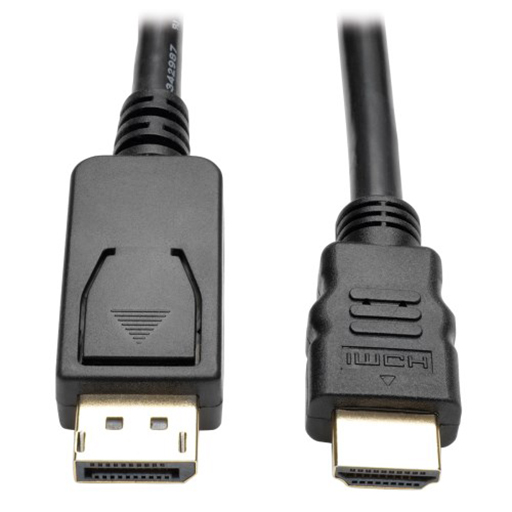 Eaton P582-V2 DisplayPort 1.2 to HDMI Adapter Cable, 4K