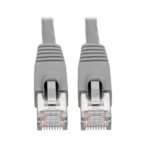 Eaton N262-GY Cat6a 10G Snagless Shielded STP Ethernet Cable (RJ45 M/M)GY