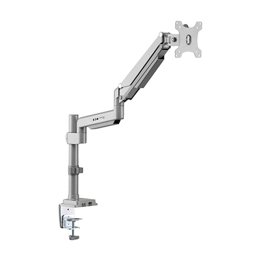 Eaton DDR1732SAL Single-Display Flex-Arm Desktop Clamp for 13 to 34 Inch Displays