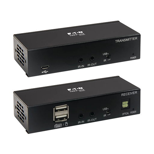 You Recently Viewed Eaton B127A-1A1-BCBH USB-C to HDMI over Cat6 Extender Kit, KVM Support, up to 230 ft. Image