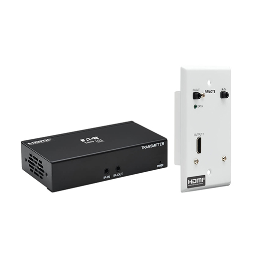 You Recently Viewed Eaton B127A-1A1-BHFH HDMI over Cat6 Extender Kit, Box Transmitter/Wall Plate Receiver Image