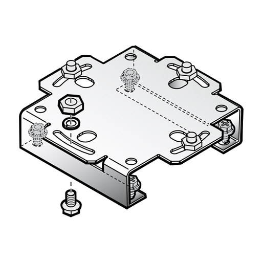 Extreme Networks ACC-MBO-KT-AX Adaptor bracket for Outdoor