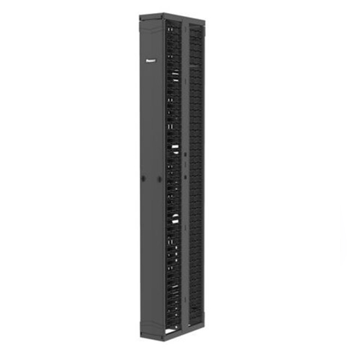 You Recently Viewed Panduit PR2VD08 PatchRunner 2, 8 Inch Wide Dual sided vertical manager Black Image