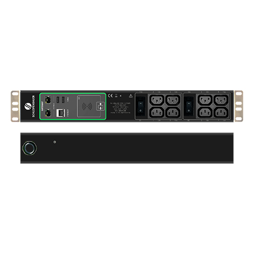 Schleifenbauer GM D71FHMN1323 Branch Metered Horizontal PDU 5.0 GATEWAY, 32A, 8 outlets