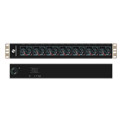 Schleifenbauer 5FFBHNN1101 Vertical PDU 16A, 14 outlets