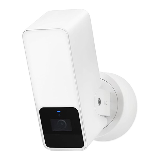 Eve 10ECG8101 Outdoor Cam Secure Floodlight Camera, White