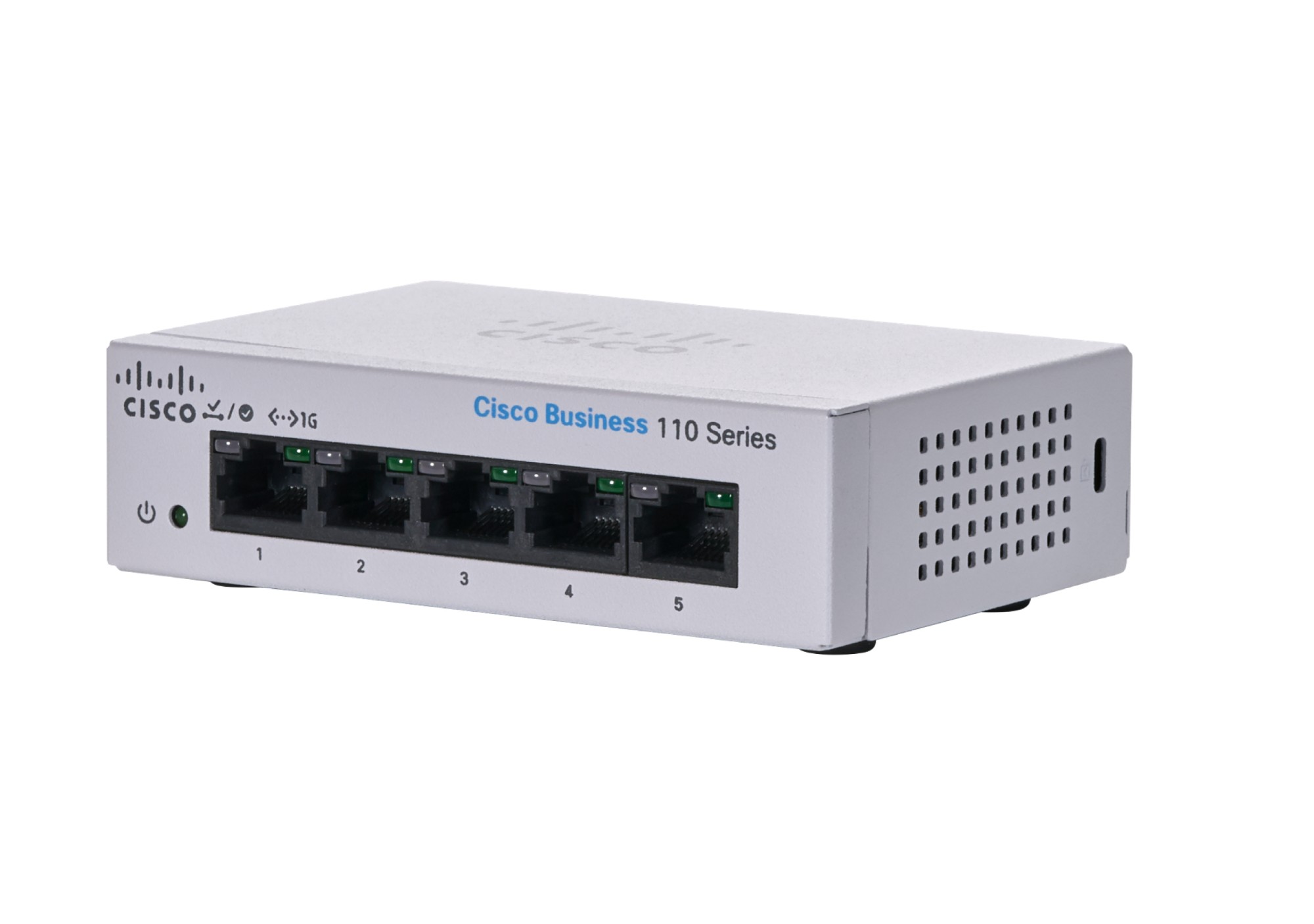 You Recently Viewed Cisco CBS110-5T-D-UK 5-Port GE Unmanaged Desktop Switch Image
