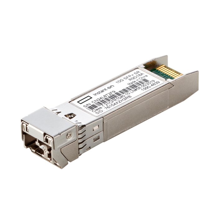 You Recently Viewed HPE Networking Instant On R9D18A 10G SFP+ LC SR 300m MMF XCVR Transceiver Image