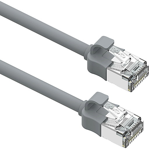 You Recently Viewed Excel Cat6A Mini Patch Lead 28AWG Grey Image