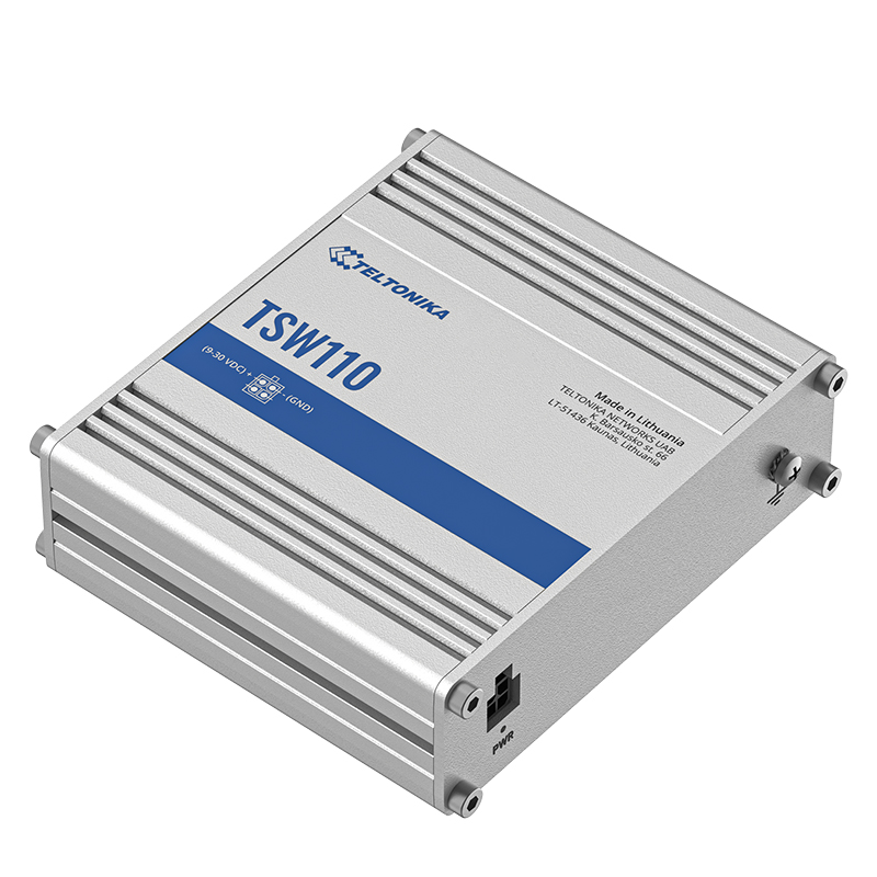Teltonika TSW110 L2 Unmanaged x5 Port Switch