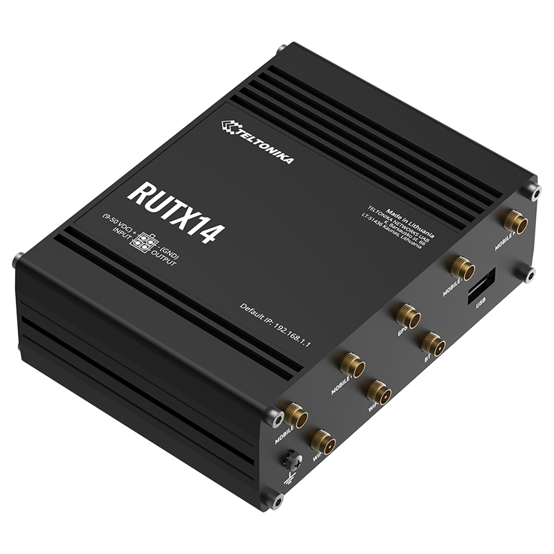 You Recently Viewed Teltonika RUTX14 4G LTE CAT12 Industrial Cellular Router Image