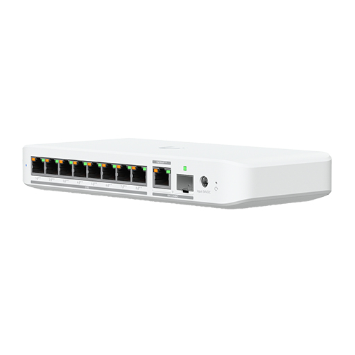 You Recently Viewed Ubiquiti USW-Flex-2.5G-8-PoE UniFi USW Flex 2.5G Compact 8 Port PoE Switch Image