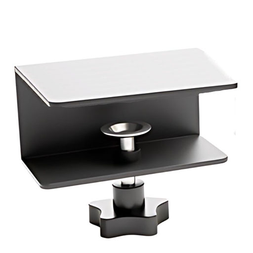 Datacel Black ICON 50mm wide desk clamp
