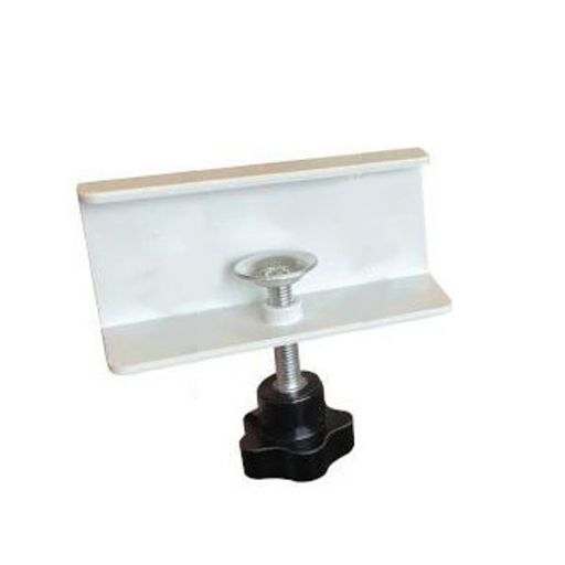 Datacel White ICON 50mm wide desk clamp