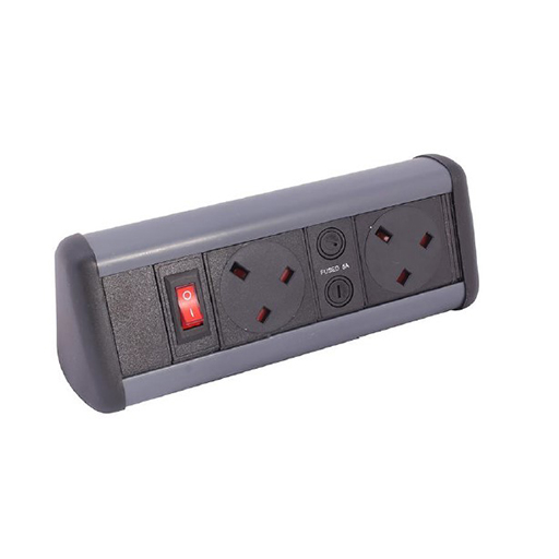 Datacel Black/Grey 2x individually fused power, master switch