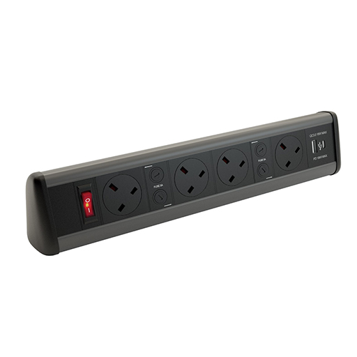You Recently Viewed Datacel Black/Grey 4x individually fused power, USB type A&C charger, MS Image